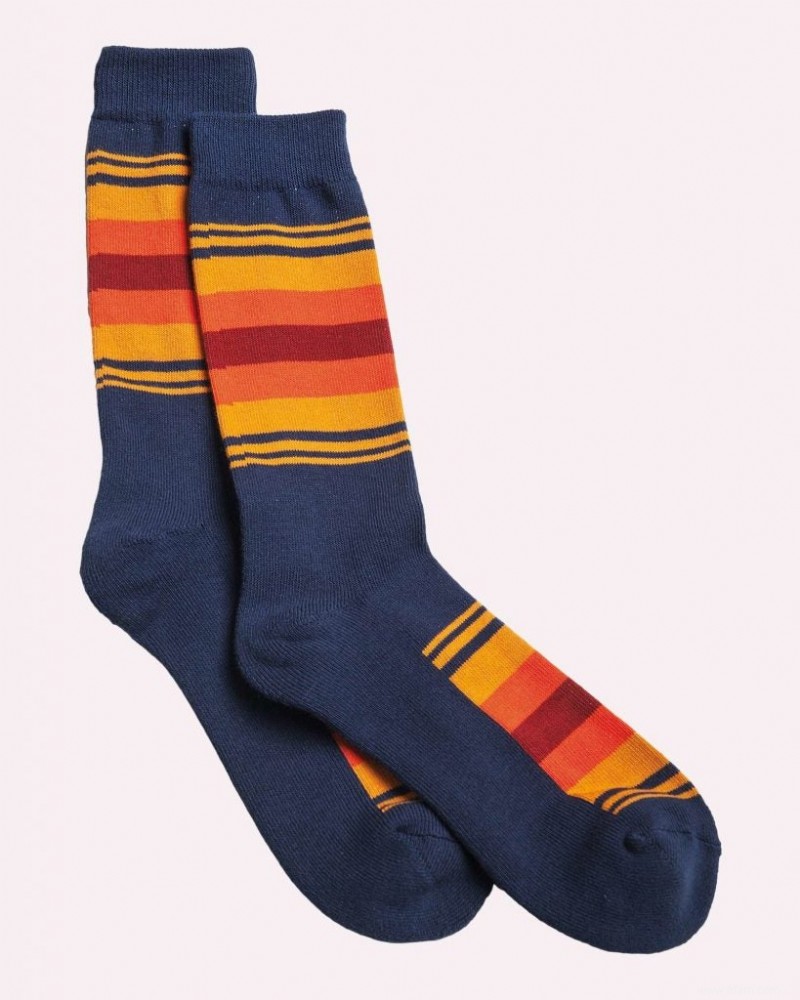 Fancy Feet :Pendleton fabrique des chaussettes inspirées des parcs nationaux 