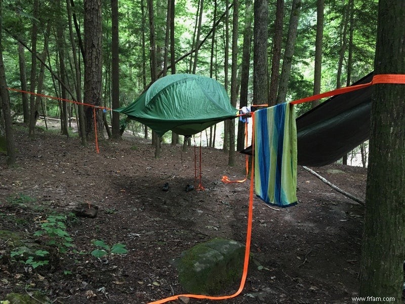 Test des tentes d arbre Tentsile :améliorez votre expérience de camping 