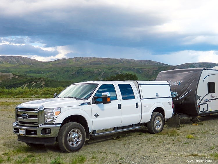 Quel est le meilleur camion pour tracter une caravane ? 