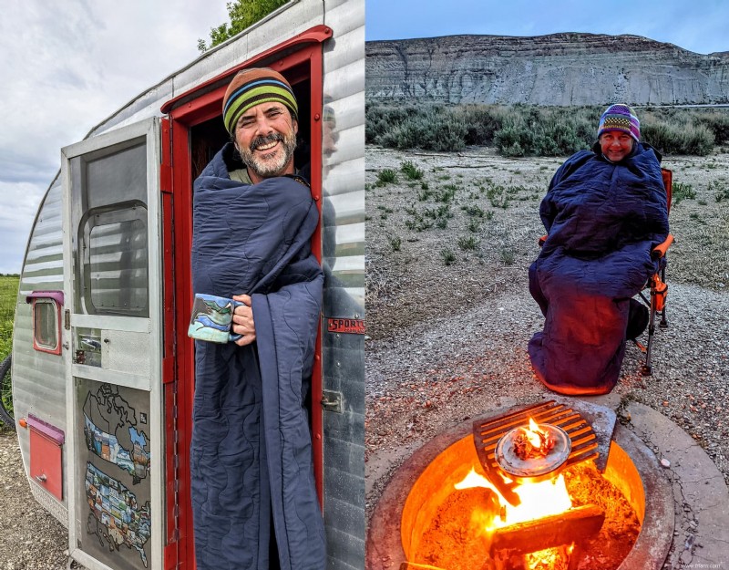 Réchauffez vos aventures en plein air avec la couverture Cozee 