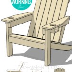 Plan de chaise Adirondack bricolage (avec porte-gobelets!) 