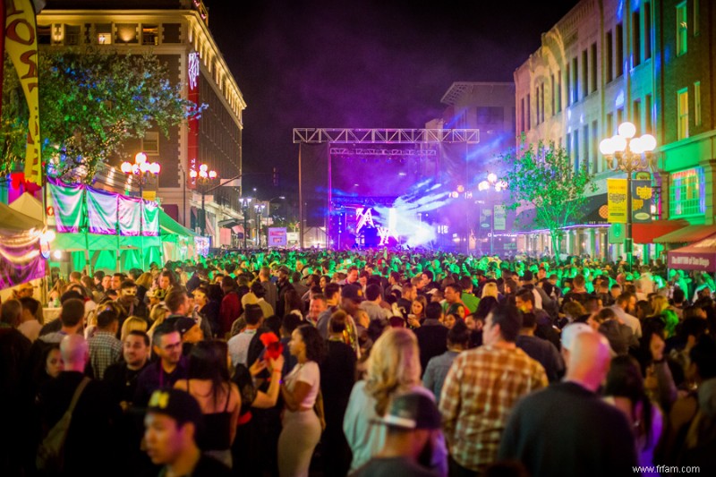 Mardi Gras à la californienne 