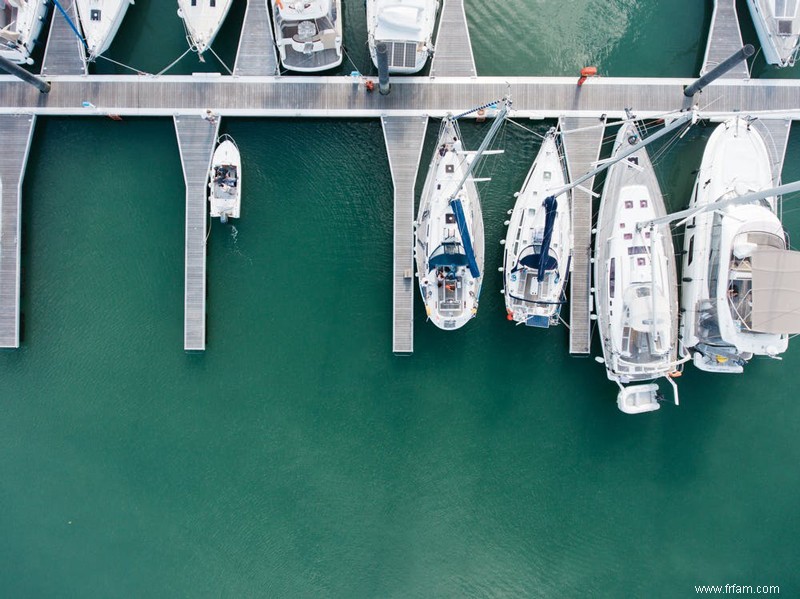 Les meilleures marinas en Grèce 