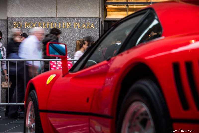 Ferrari fête ses 70 ans à New York 