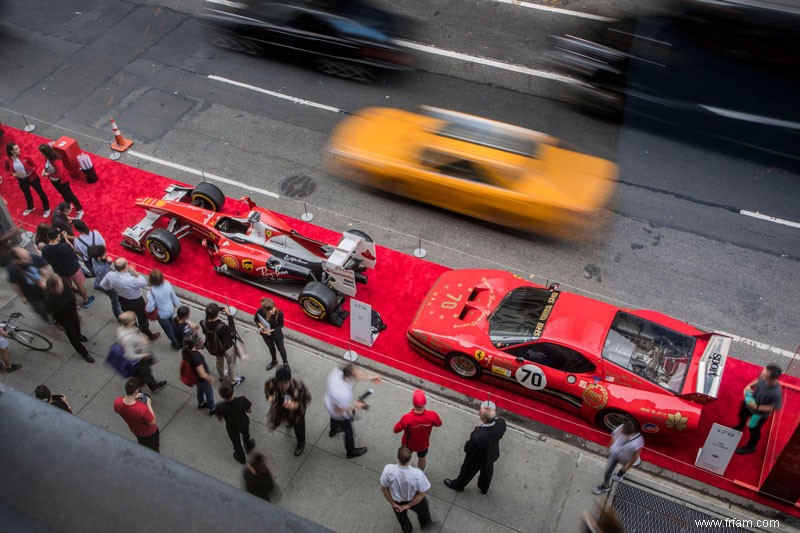 Ferrari fête ses 70 ans à New York 