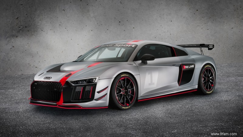 Présentation de la R8 LMS GT4 Racer d Audi 