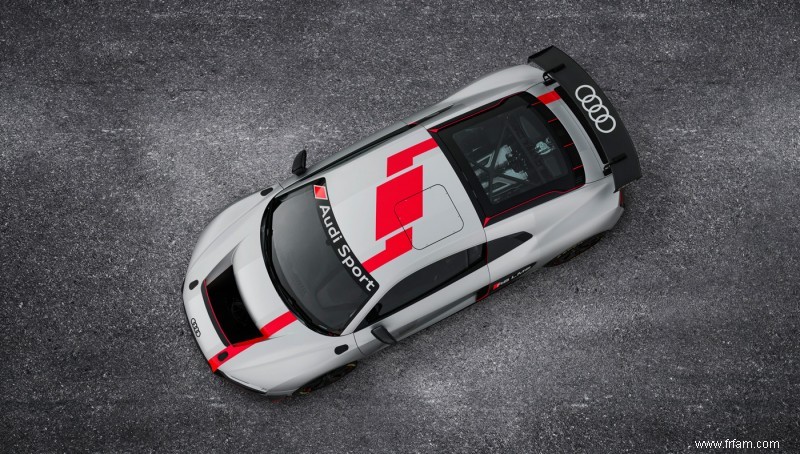 Présentation de la R8 LMS GT4 Racer d Audi 