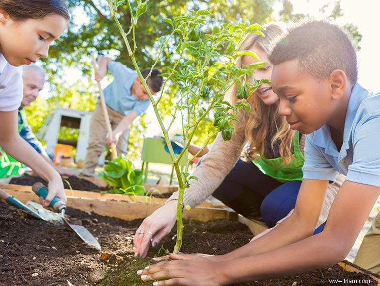 Faire grandir les petits jardiniers 