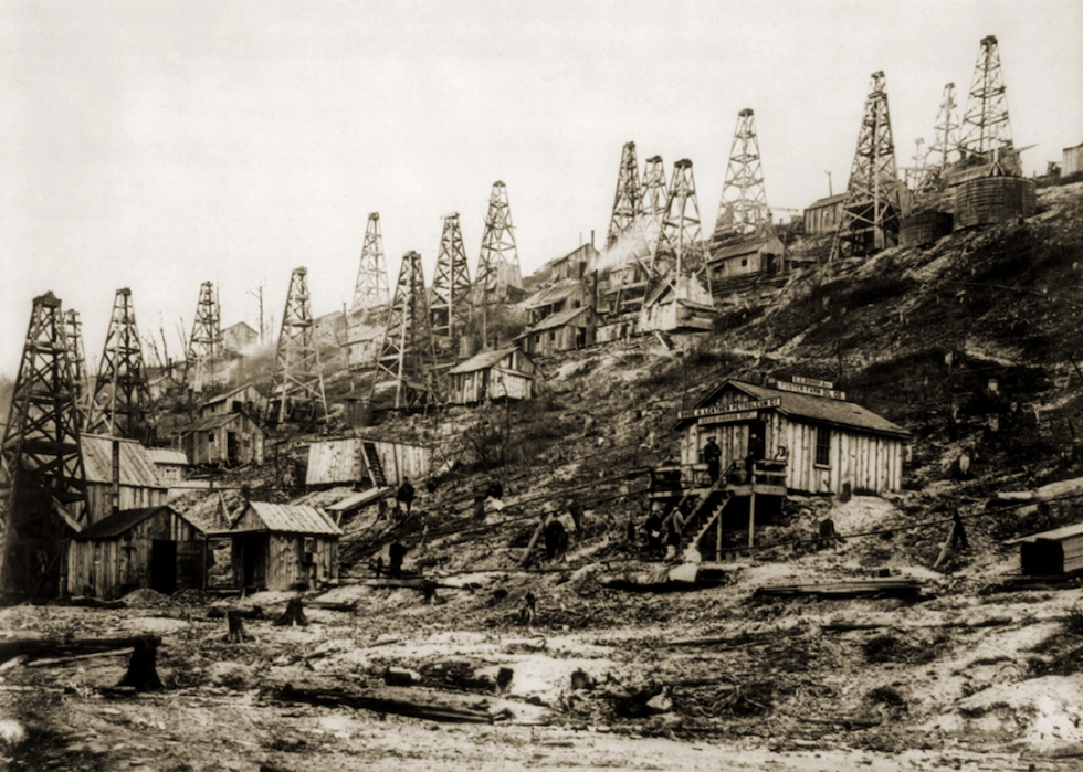 Histoire du pétrole en Amérique 