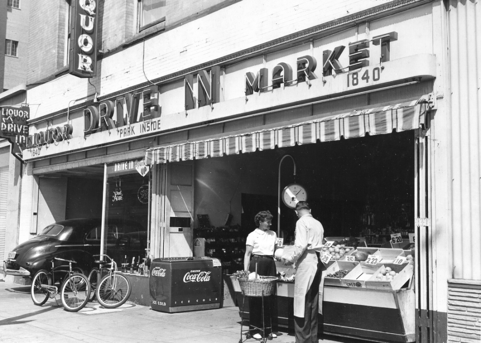 Histoire de l industrie des supermarchés en Amérique 