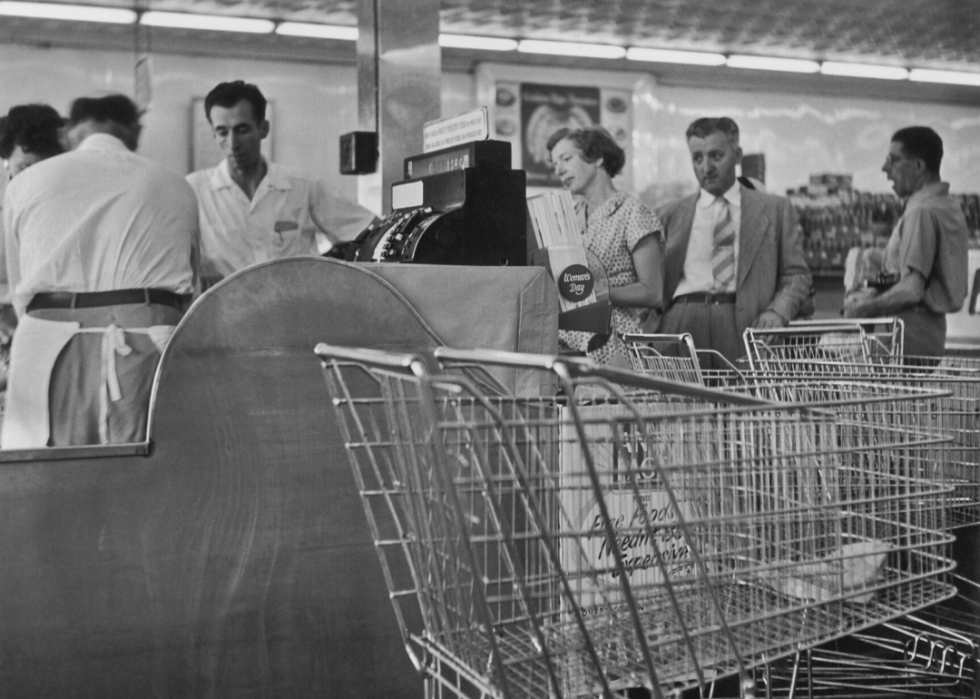 Histoire de l industrie des supermarchés en Amérique 