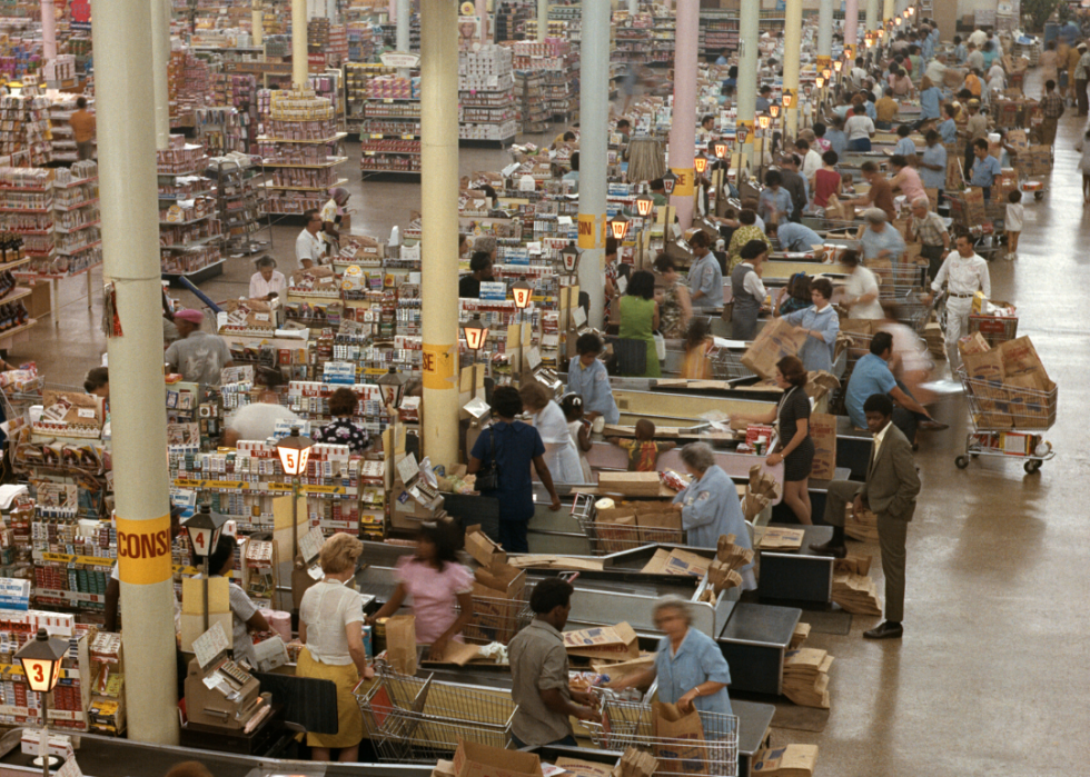 Histoire de l industrie des supermarchés en Amérique 