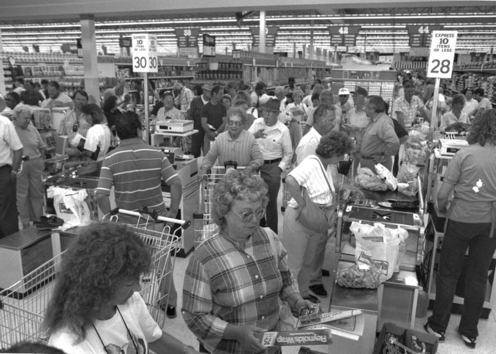 Histoire de l industrie des supermarchés en Amérique 