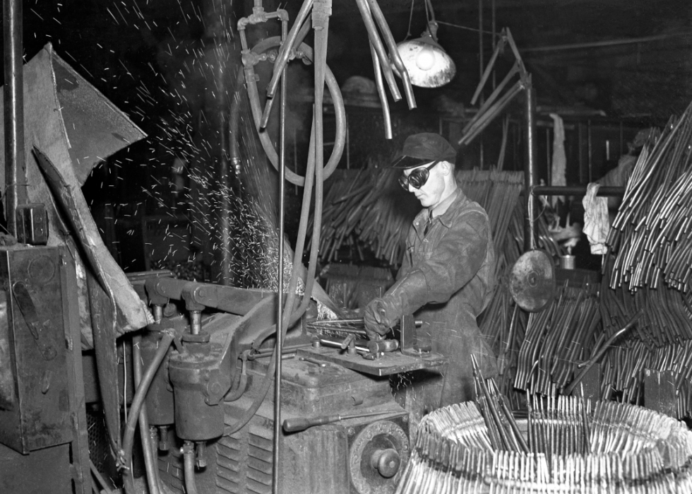 Historique de fabrication depuis l année de votre naissance 