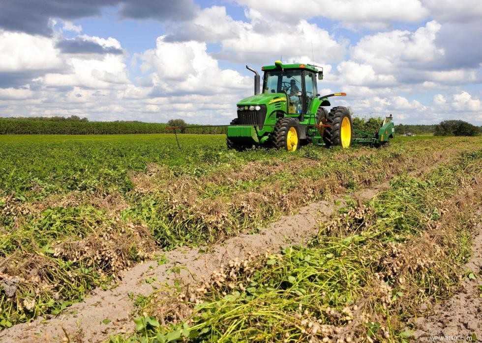 États avec le plus de terres agricoles 