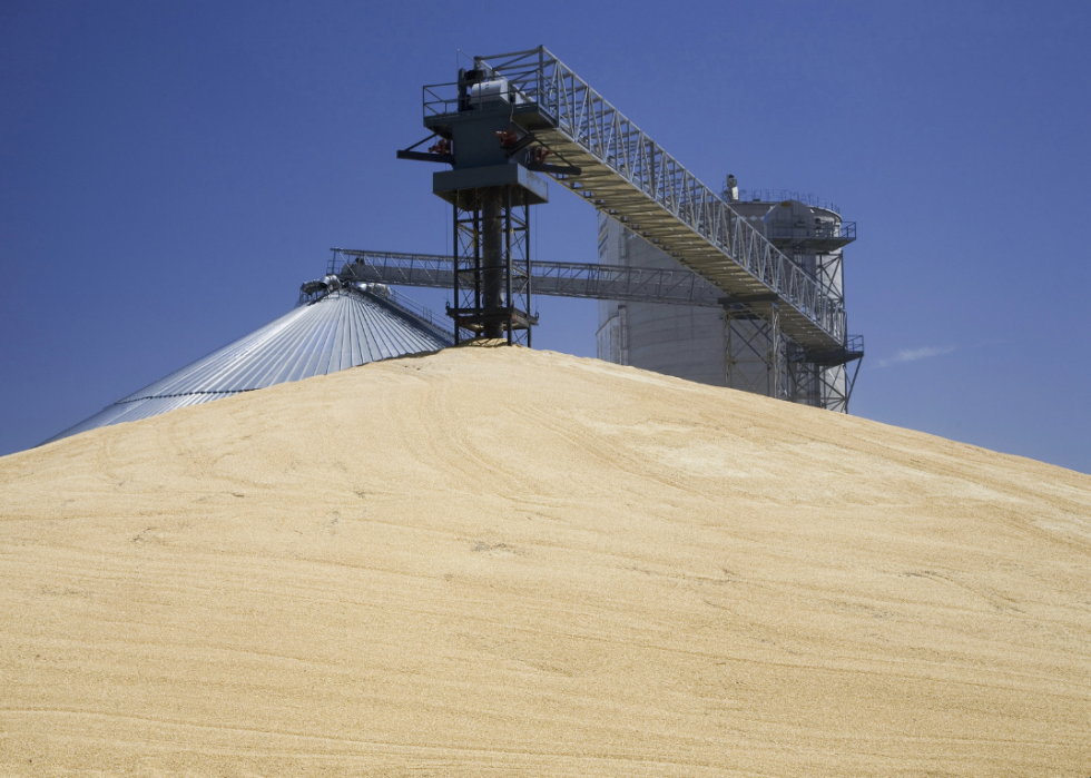 États avec la plus grande industrie agricole 