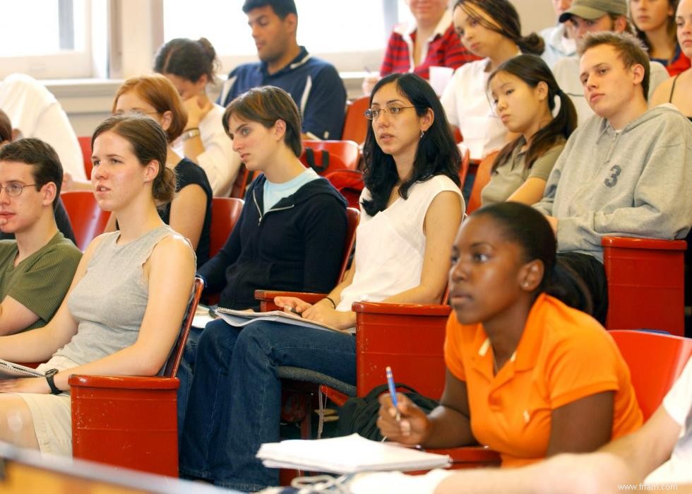 Majeure universitaire la plus populaire l année où vous avez obtenu votre diplôme universitaire 