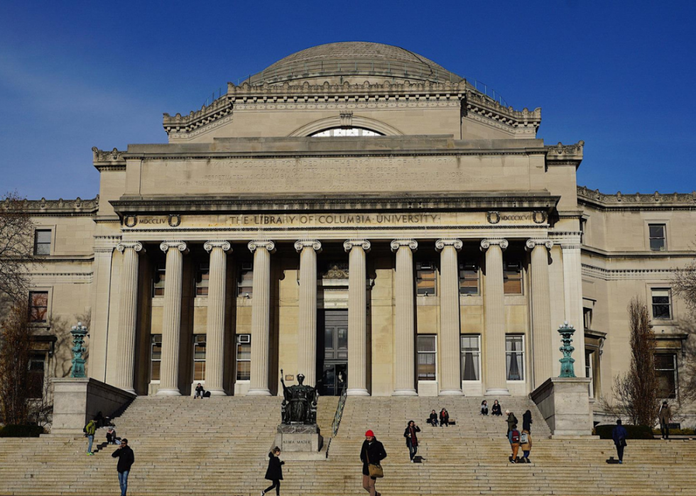 50 meilleurs collèges de la côte Est 