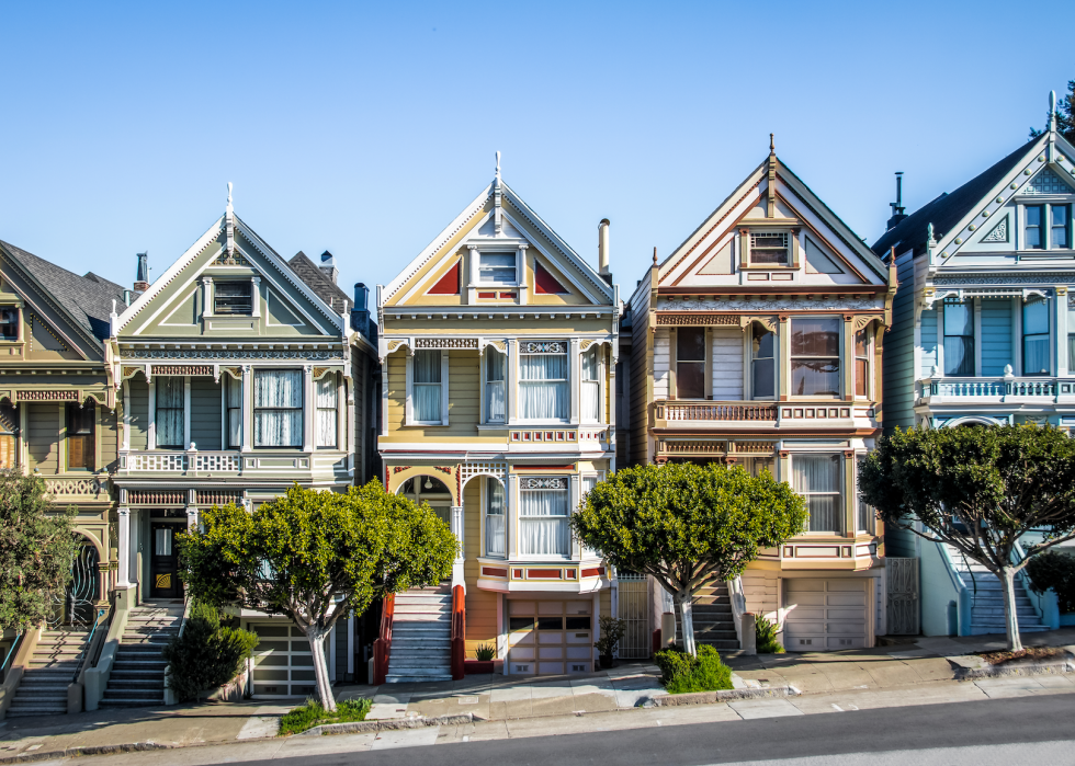 Comtés dans chaque état avec les maisons les plus anciennes 