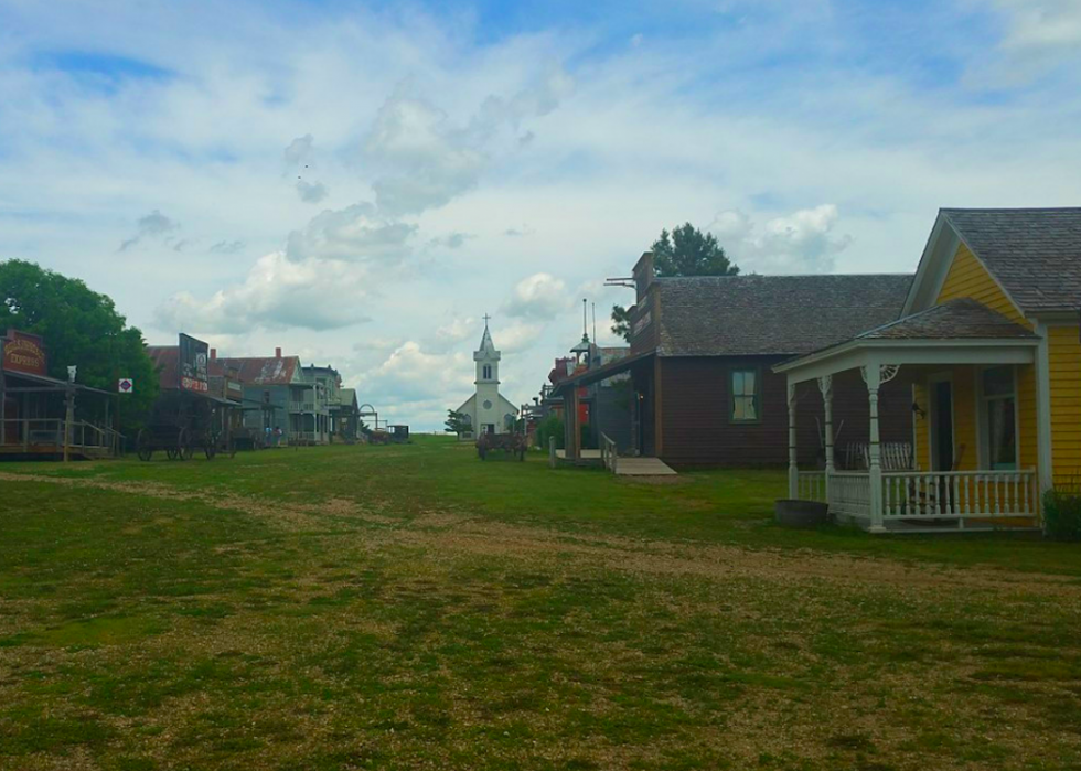 Comtés dans chaque état avec les maisons les plus anciennes 