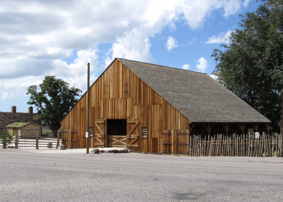 Comtés dans chaque état avec les maisons les plus anciennes 