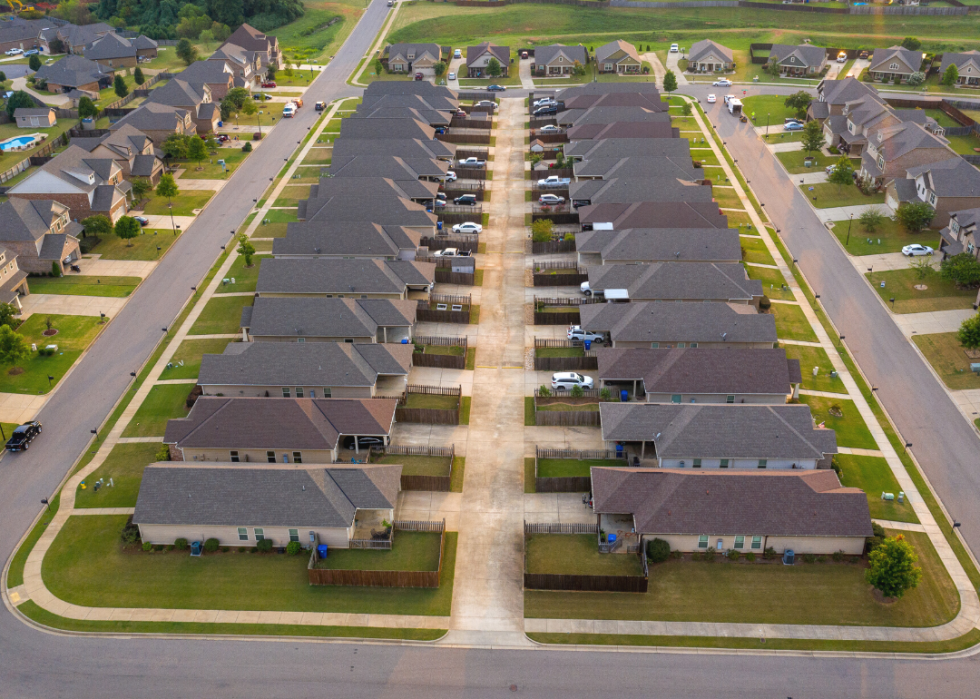 États avec le plus de nouveaux permis de construction de logements 