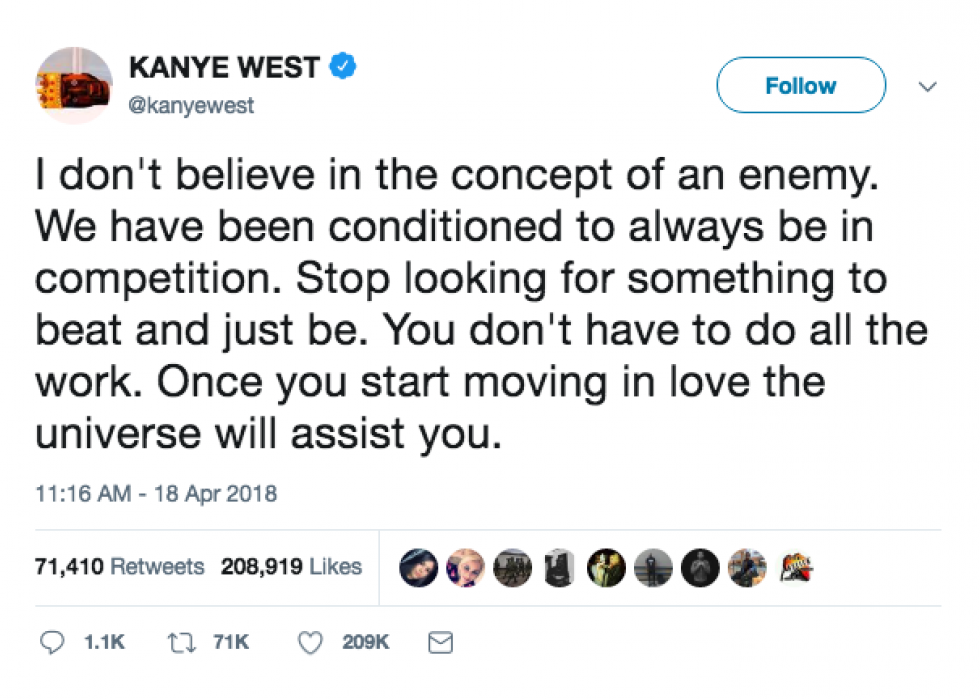 Top 50 des tweets de Kanye West depuis qu il a rejoint Twitter 