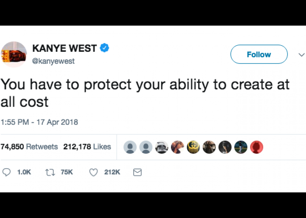 Top 50 des tweets de Kanye West depuis qu il a rejoint Twitter 