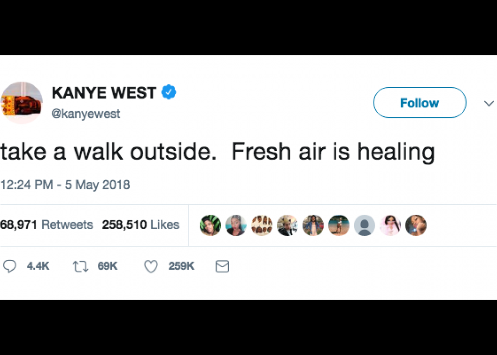 Top 50 des tweets de Kanye West depuis qu il a rejoint Twitter 