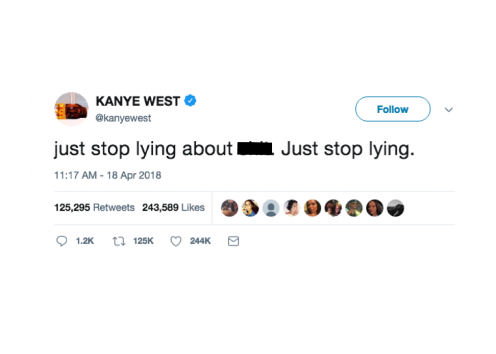 Top 50 des tweets de Kanye West depuis qu il a rejoint Twitter 