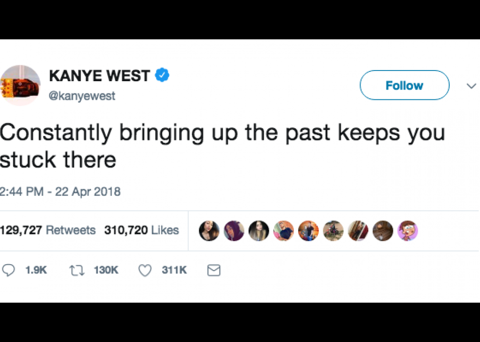 Top 50 des tweets de Kanye West depuis qu il a rejoint Twitter 