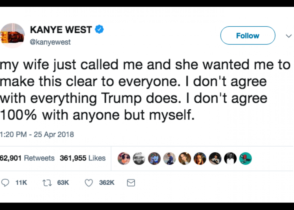 Top 50 des tweets de Kanye West depuis qu il a rejoint Twitter 