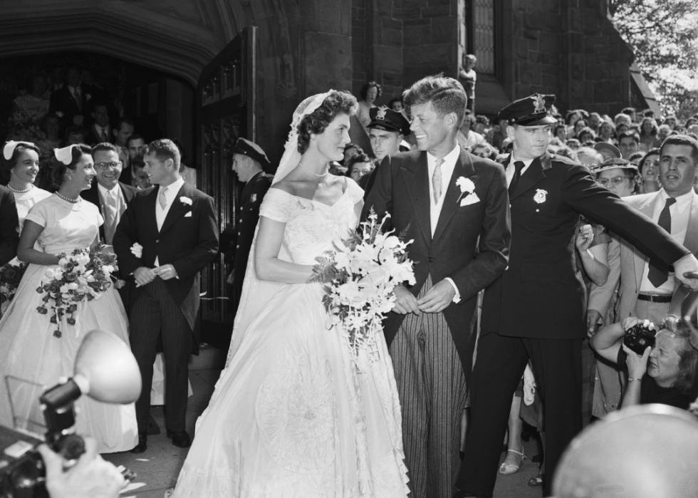 Mariages de célébrités dans les années 1950 et 1960 