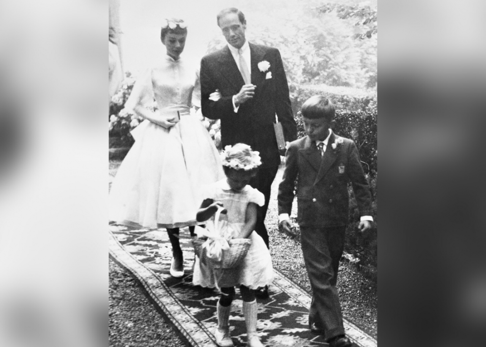 Mariages de célébrités dans les années 1950 et 1960 