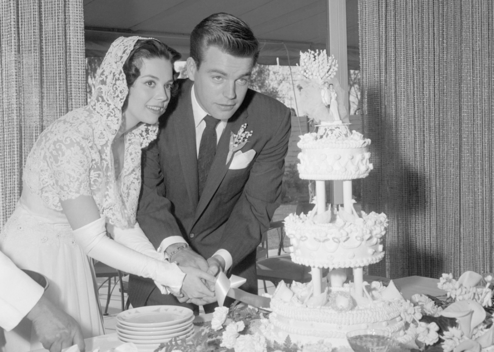 Mariages de célébrités dans les années 1950 et 1960 