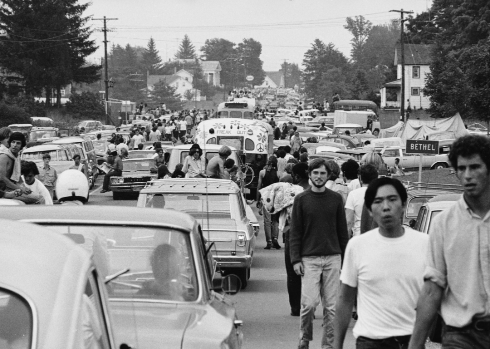 Le Woodstock original, en chiffres 