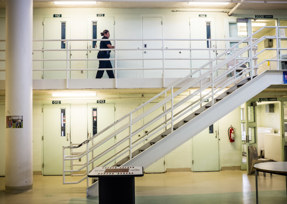 Voici où les tests montrent les plus grandes épidémies de COVID-19 dans les prisons américaines 