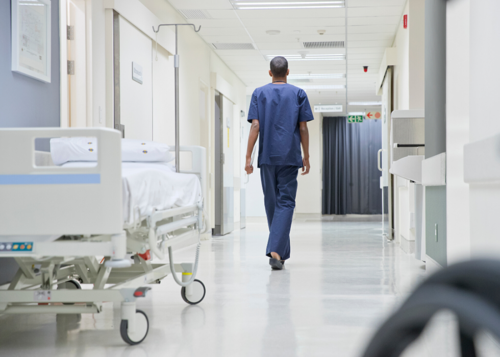 Capacité hospitalière dans chaque état 