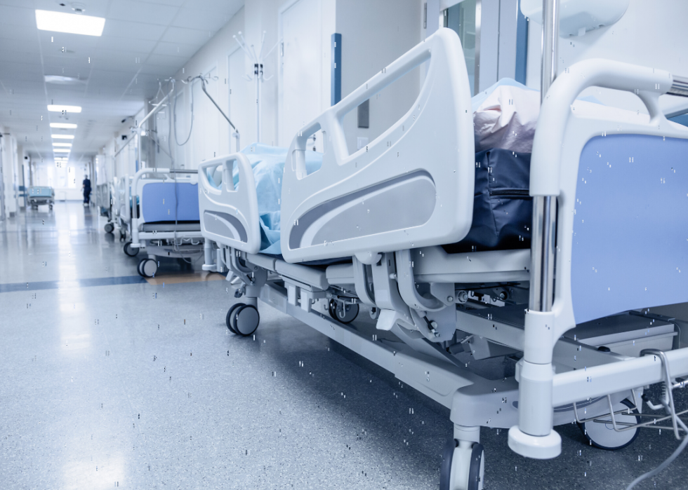 Capacité hospitalière dans chaque état 