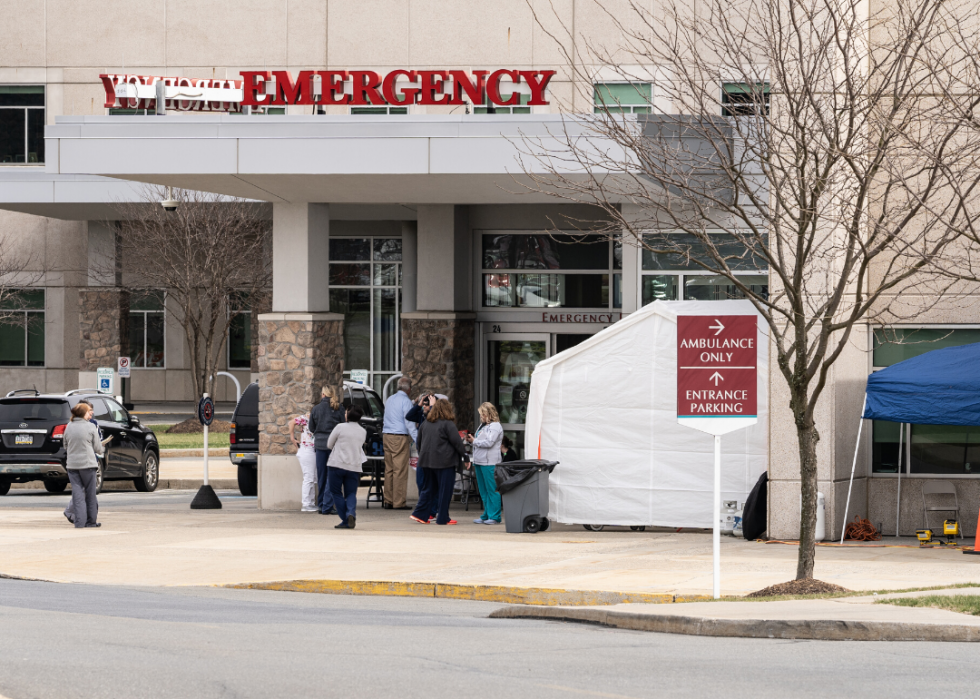 Capacité hospitalière dans chaque état 