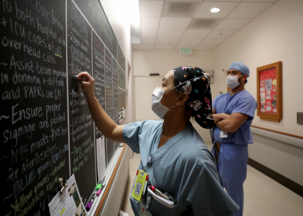 50 photos du système de santé pendant la COVID-19 