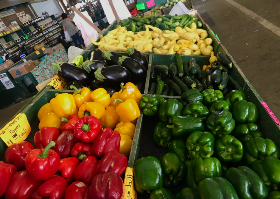 Comment la consommation de fruits et légumes varie selon l état 