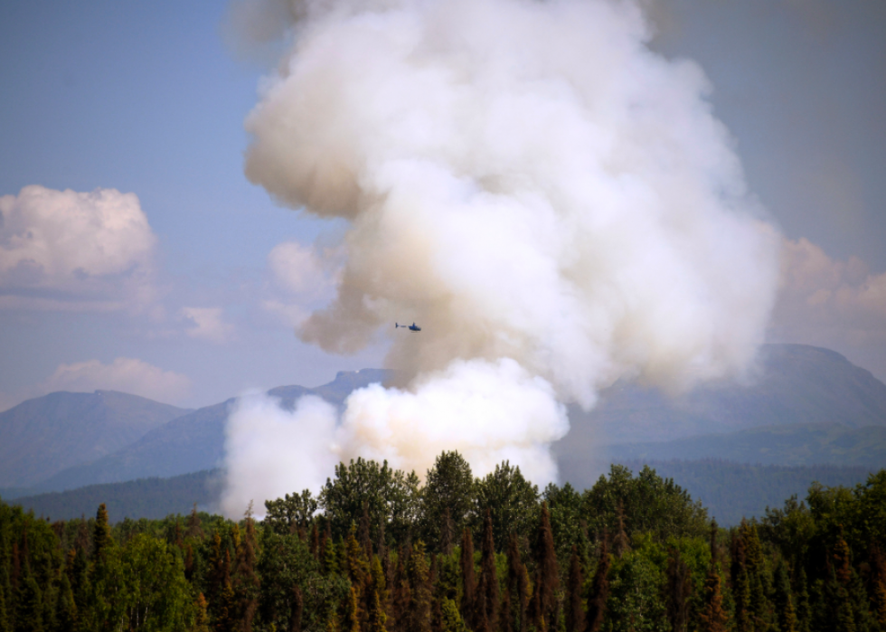 Les plus grands incendies de forêt de la décennie 