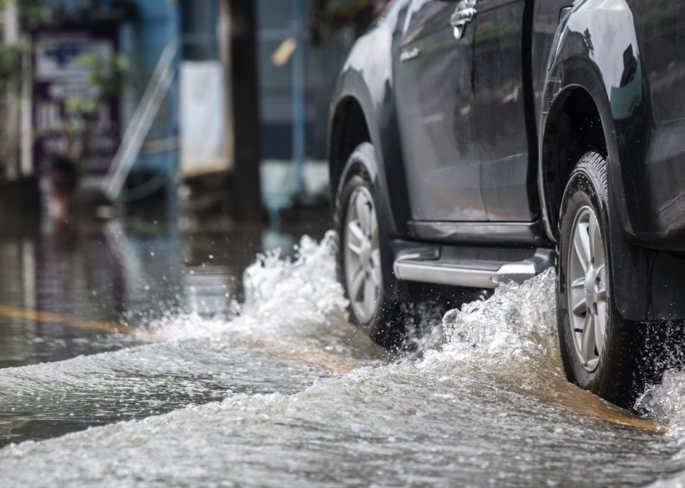 États les plus exposés au risque d inondation 