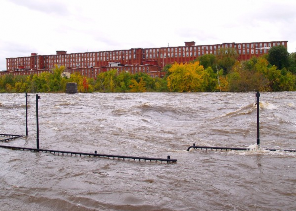 États les plus exposés au risque d inondation 