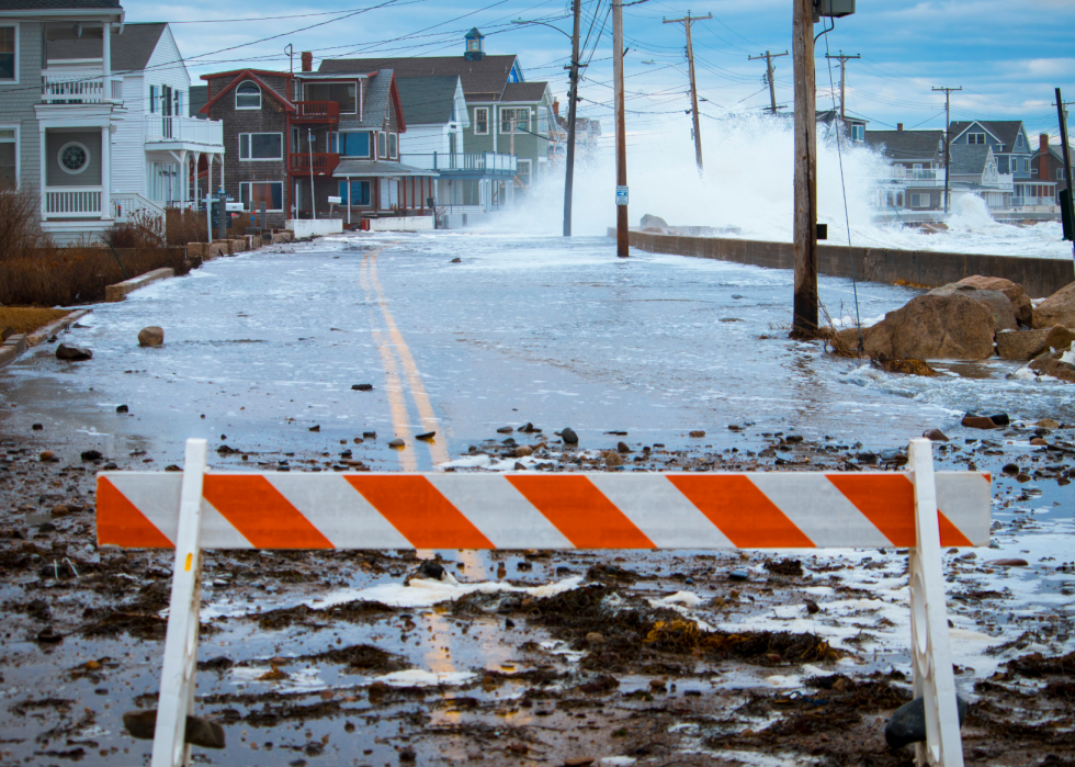 États les plus exposés au risque d inondation 