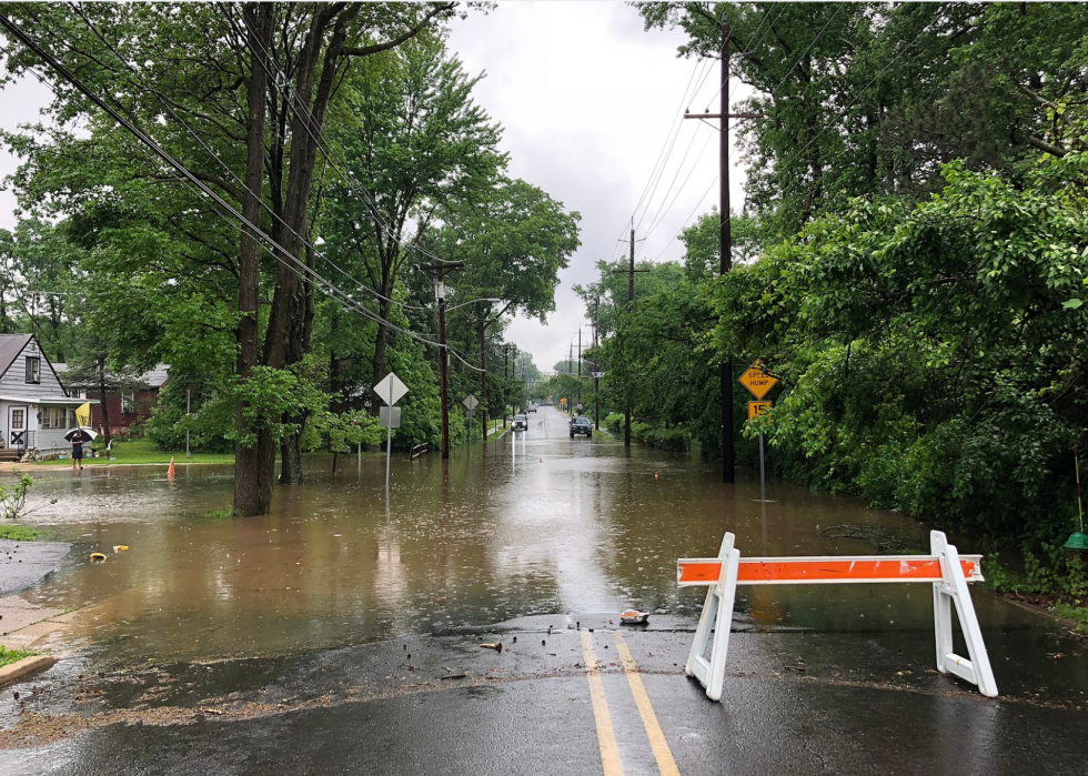 États les plus exposés au risque d inondation 