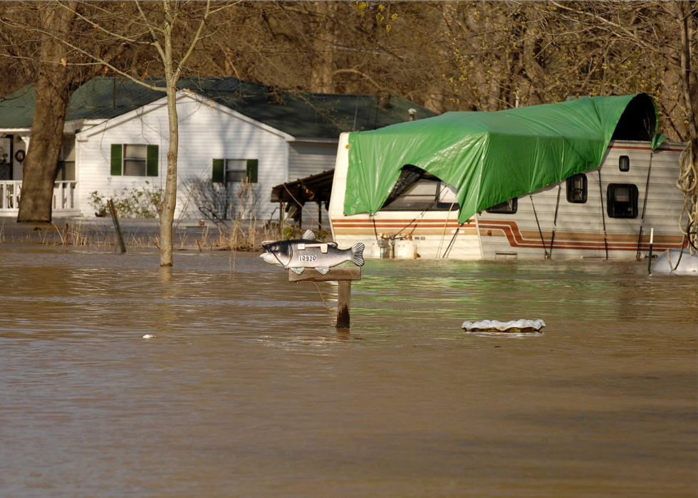 États les plus exposés au risque d inondation 