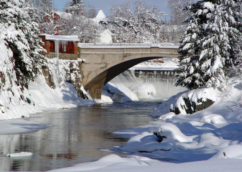 50 villes les plus froides d Amérique à Noël 