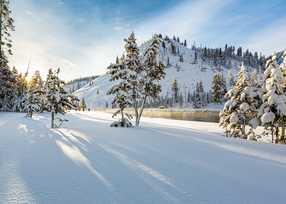 50 villes les plus froides d Amérique à Noël 